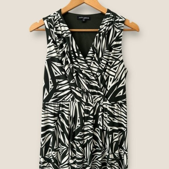 Mario Serrani Green Patterned Maxi Dress - Picture 2 of 11